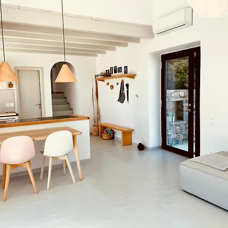 Villa Spiti Su In Paros - Naousa Piscina Privata *