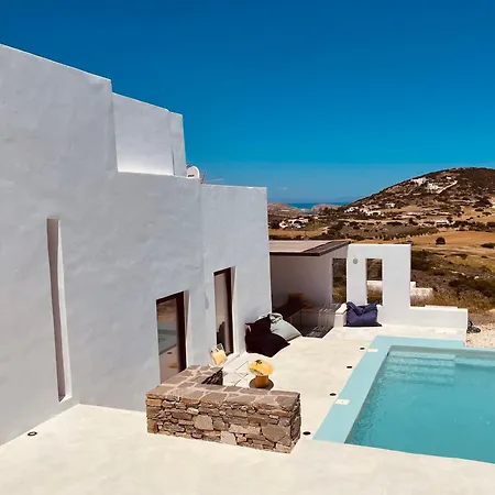Spiti Su In Paros - Naousa Piscina Privata Villa Ambelas