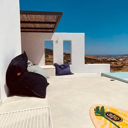 Spiti Su In Paros - Naousa Piscina Privata * Ambelász