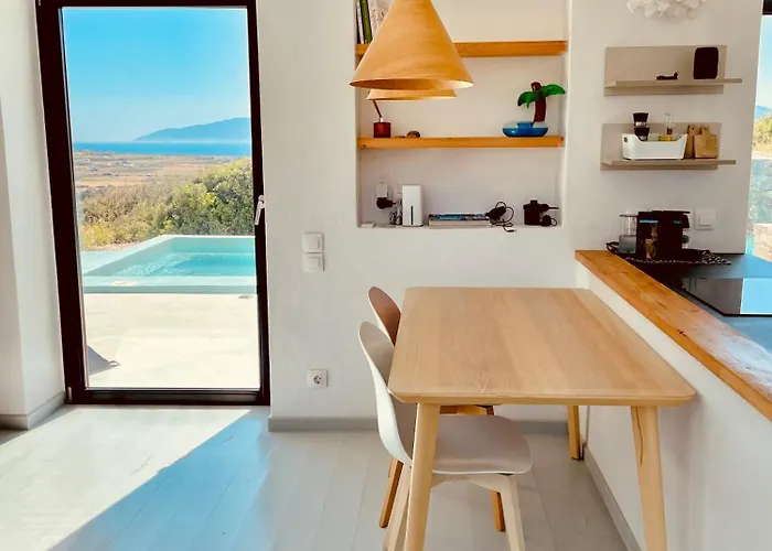 Spiti Su In Paros - Naousa Piscina Privata Villa