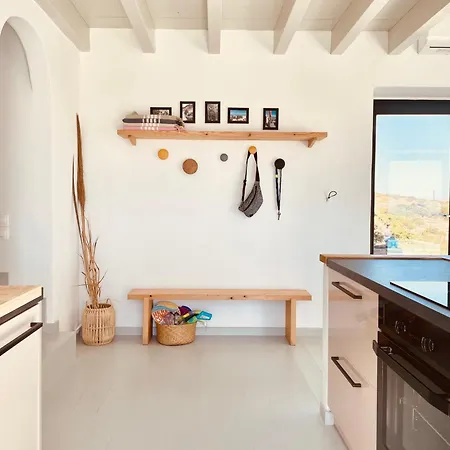 Villa Spiti Su In Paros - Naousa Piscina Privata