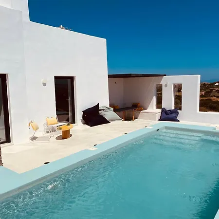 Villa Spiti Su In Paros - Naousa Piscina Privata *