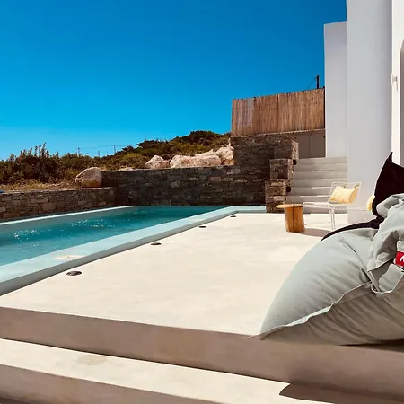 Spiti Su In Paros - Naousa Piscina Privata Βίλα Αμπελάς