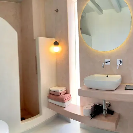 Spiti Su In Paros - Naousa Piscina Privata Αμπελάς