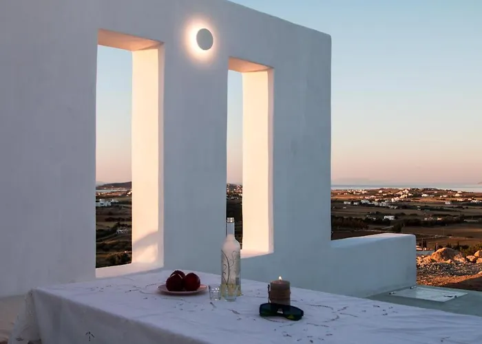 Spiti Su In Paros - Naousa Piscina Privata * 安倍拉斯