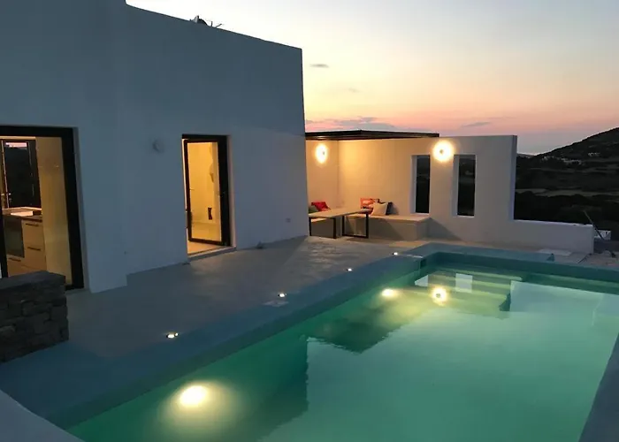 Spiti Su In Paros - Naousa Piscina Privata *