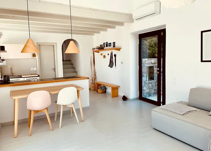 别墅 Spiti Su In Paros - Naousa Piscina Privata *