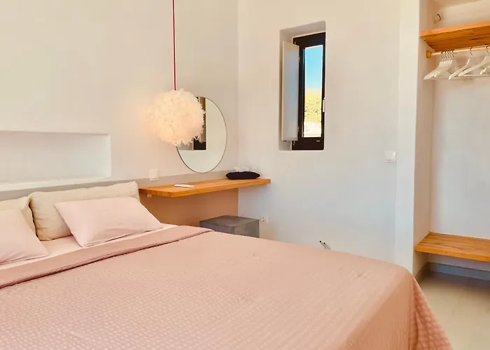 Spiti Su In Paros - Naousa Piscina Privata 安倍拉斯