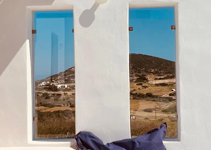 Spiti Su In Paros - Naousa Piscina Privata * 安倍拉斯