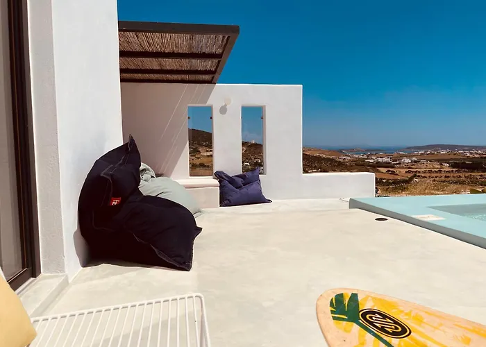 Spiti Su In Paros - Naousa Piscina Privata * Ampelas