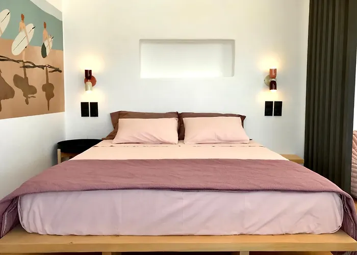 Spiti Su In Paros - Naousa Piscina Privata 安倍拉斯